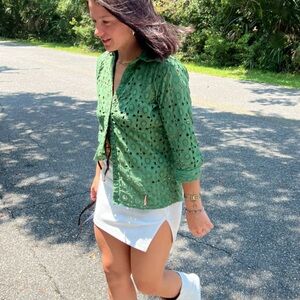 SHEIN White Mini Skirt